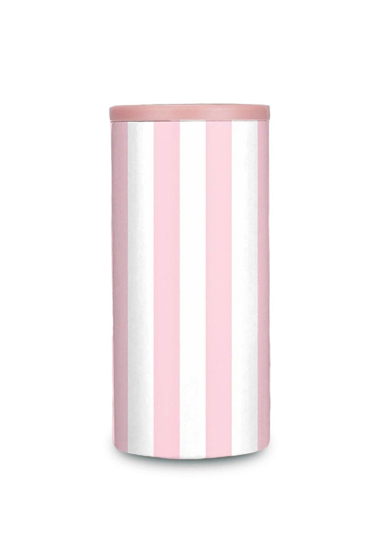 koozie Pink Striped