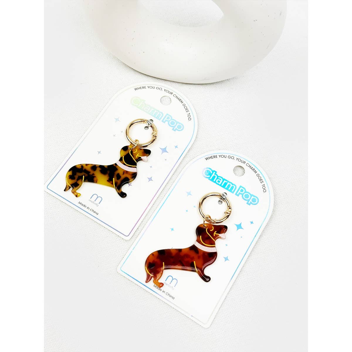 Dachshund keychain