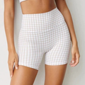 Plaid Print Shorts