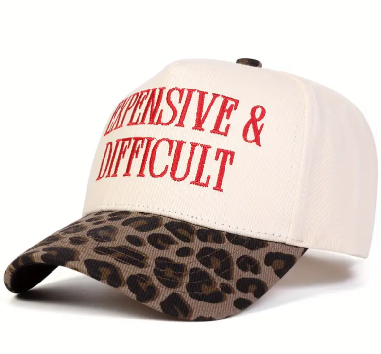 Expensive but Difficult trucker hat