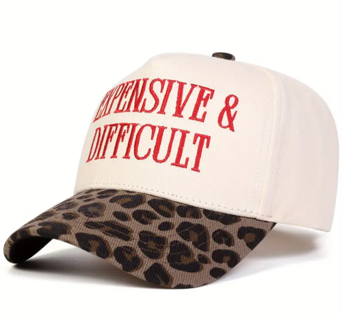 Expensive but Difficult trucker hat