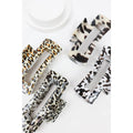 Animal print claw clip