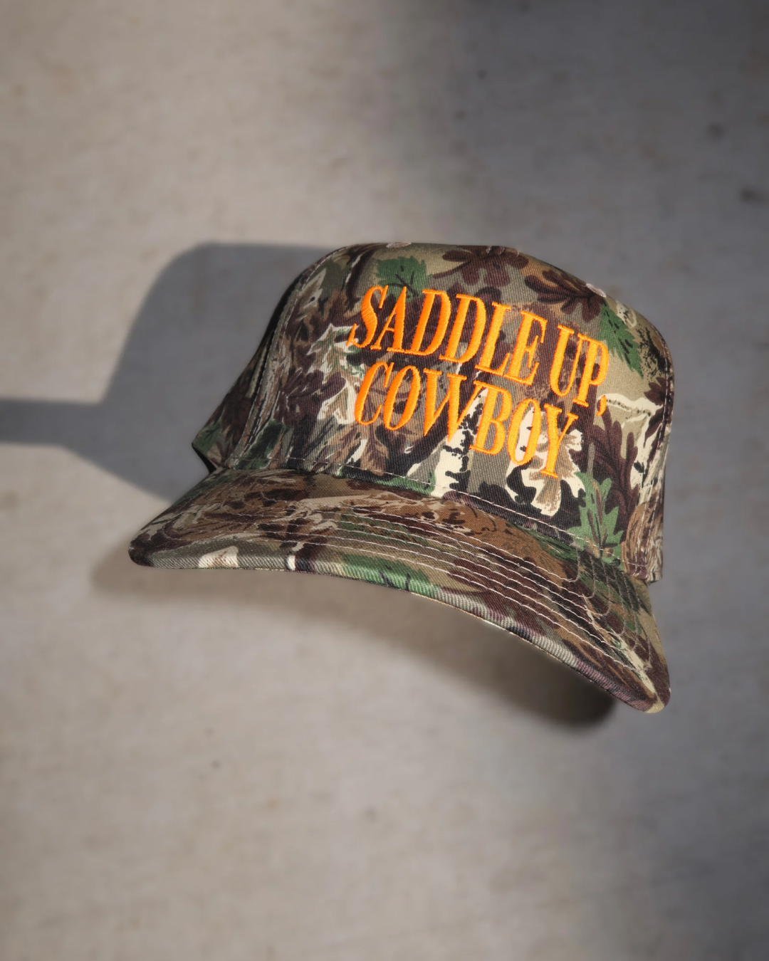 Saddle Up Cowboy Trucker Hat