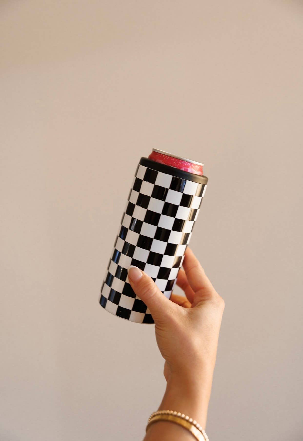 Koozie in Checkerboard