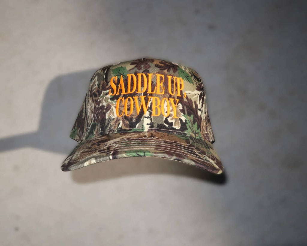 Saddle Up Cowboy Trucker Hat
