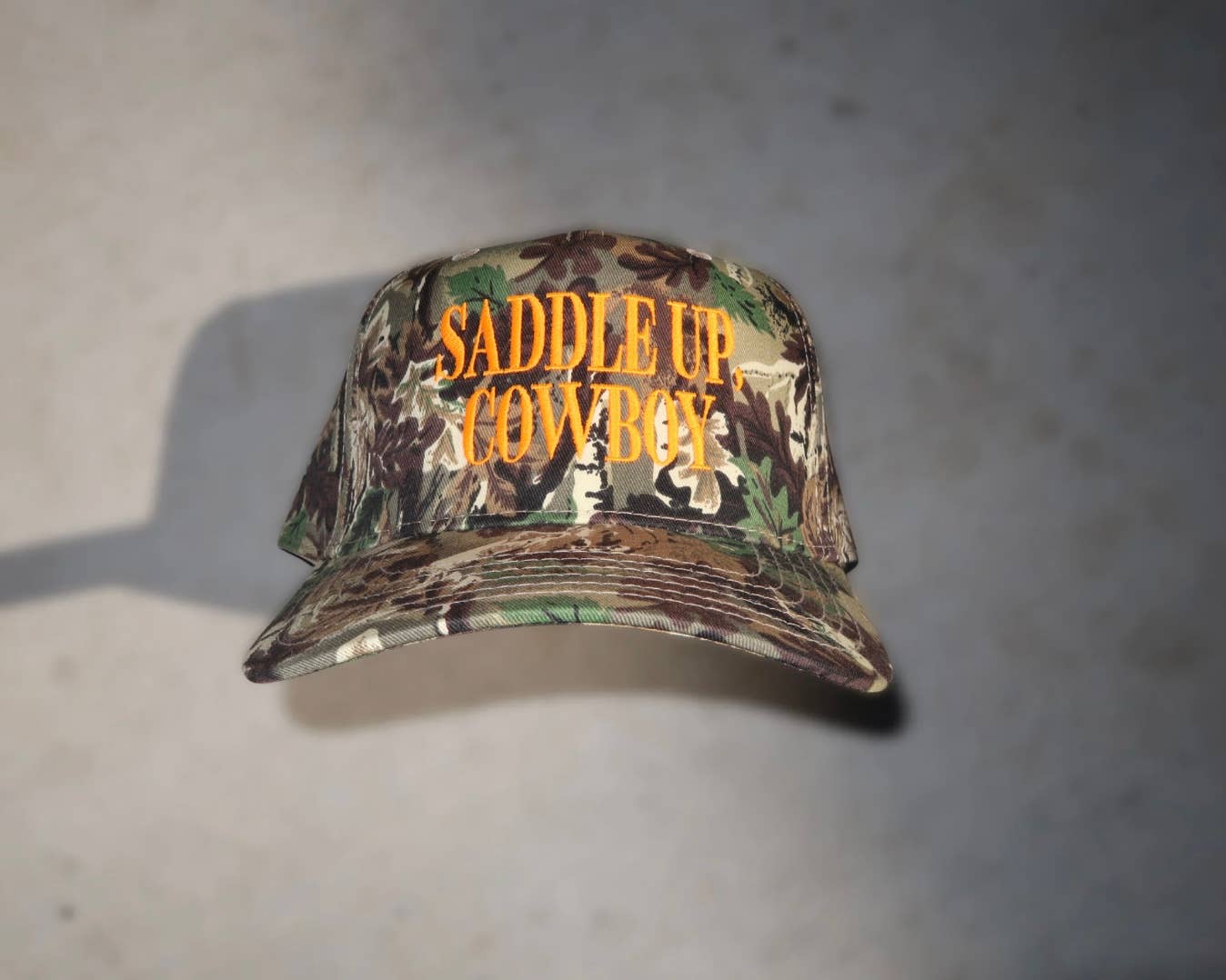 Saddle Up Cowboy Trucker Hat